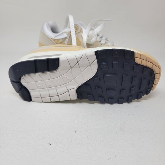 Nike HF1194-100 Womens Air Max 1 '87 Textile OreWood Brown White Sail sz 5.5 Run - Picture 9 of 15